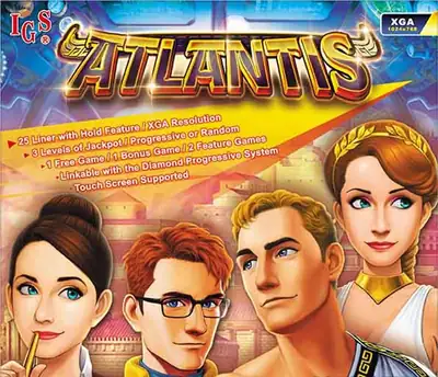 Atlantis Game Board by IGS