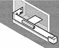 EDP-6/PH-6 Pool Table/Air Hockey Security Bar view 1