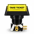 Illuminated Rectangular TAKE TICKET Zippy Switch Button - Arcade & Amusement Game Push Button view 2