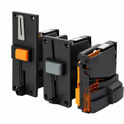 ICT SCA1-WOCMX6 Coin Acceptor 12V/34V ccTalk Mexico Coins Top Entry Short Panel