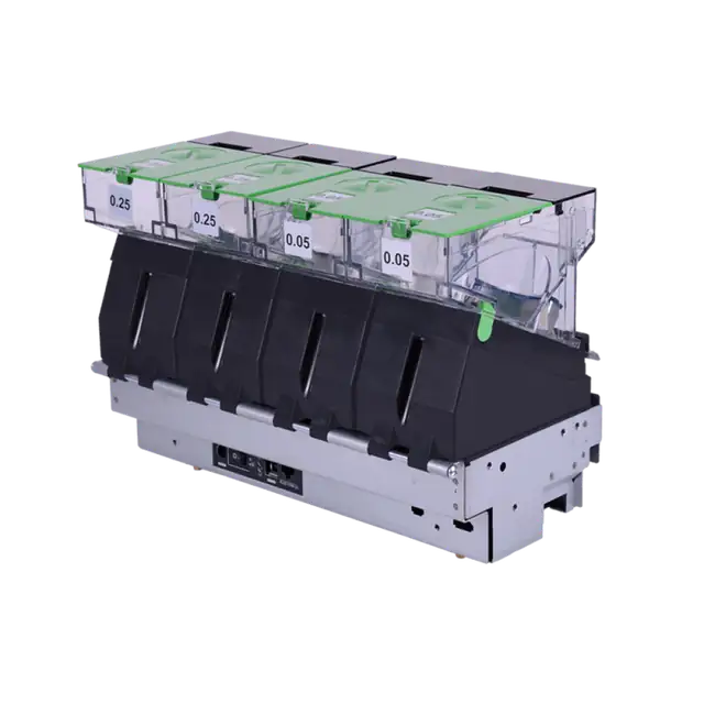 MEI CX-25 4 Bin In Line Coin Dispenser Full Unit for Self-Service Kiosks & ATMs