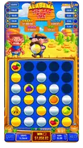 Alabama Tic Tac Toe Vertical Skill Game Board by Jenka Lab view 1