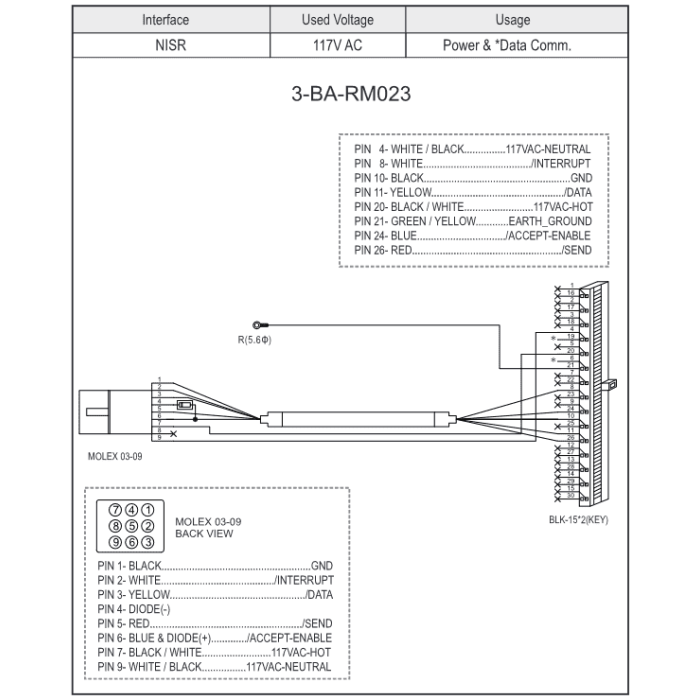 ICT WEL-RU1180 Cable-1 ICT WEL-RU1180 Cable-1