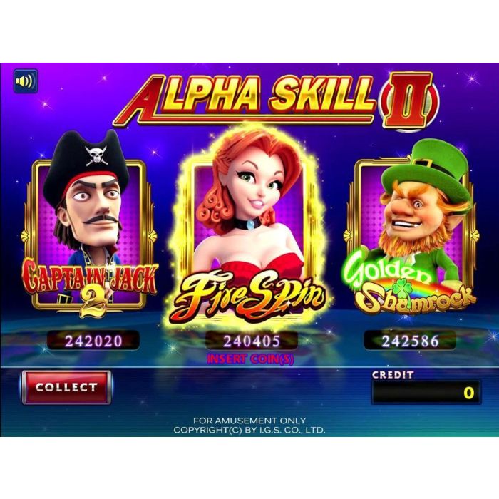 Alpha Skill 2 - Skill/Nudge/U Pick - Multigame by IGS0 Alpha Skill 2 - Skill/Nudge/U Pick - Multigame by IGS0