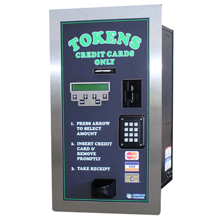 American Changer AC2007 Rear Load Token Dispenser-1 American Changer AC2007 Rear Load Token Dispenser-1
