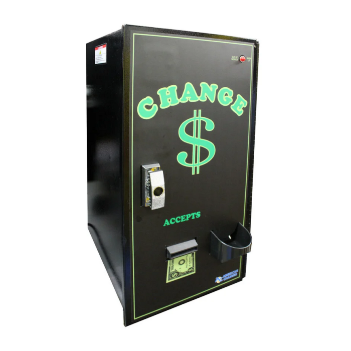 American Changer AC2009 Front Load Banknote Changer-1 American Changer AC2009 Front Load Banknote Changer-1