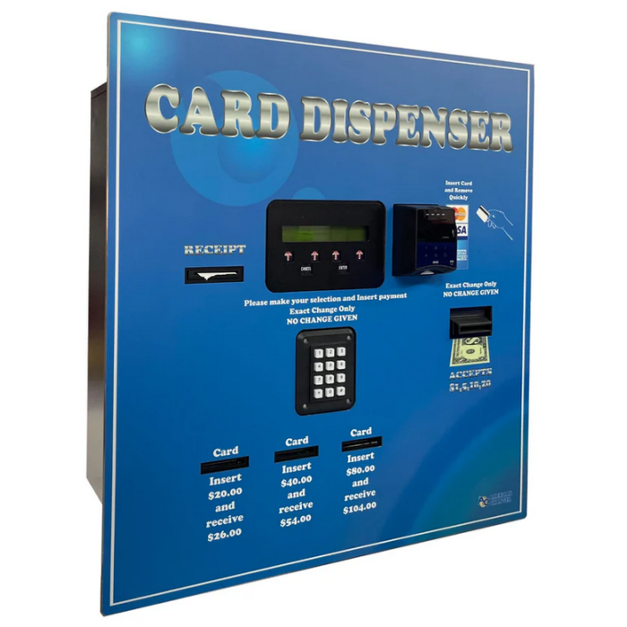 American Changer AC605 Rear Load Pre-Valued Card Dispenser-1 American Changer AC605 Rear Load Pre-Valued Card Dispenser-1