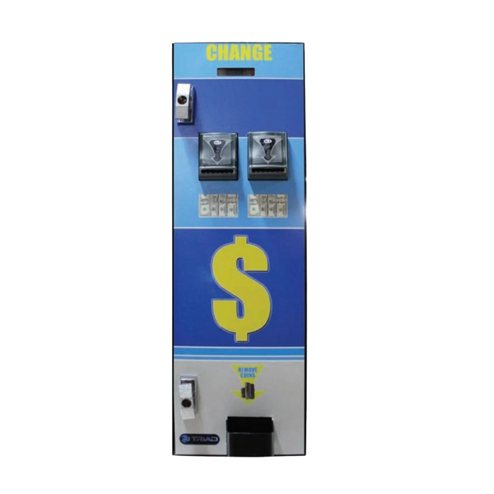 American Changer Triad TC400A-FL3 Front Load Banknote Changer-1 American Changer Triad TC400A-FL3 Front Load Banknote Changer-1