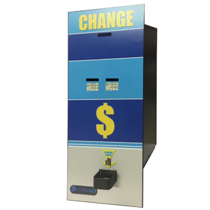 American Changer Triad TC400A-RL1 Rear Load Banknote Changer-1 American Changer Triad TC400A-RL1 Rear Load Banknote Changer-1