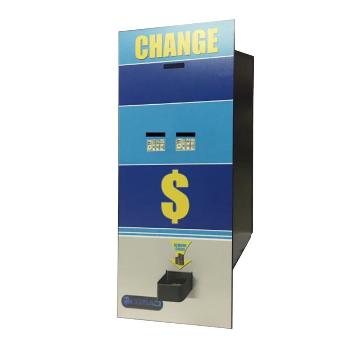 American Changer Triad TC400A-RL5HVB Rear Load Banknote Changer-1 American Changer Triad TC400A-RL5HVB Rear Load Banknote Changer-1