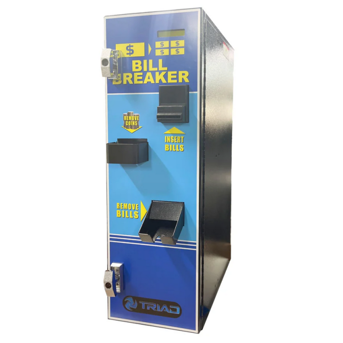 American Changer Triad TC500A-FLC1-3 Rear Load Banknote Changer-1 American Changer Triad TC500A-FLC1-3 Rear Load Banknote Changer-1