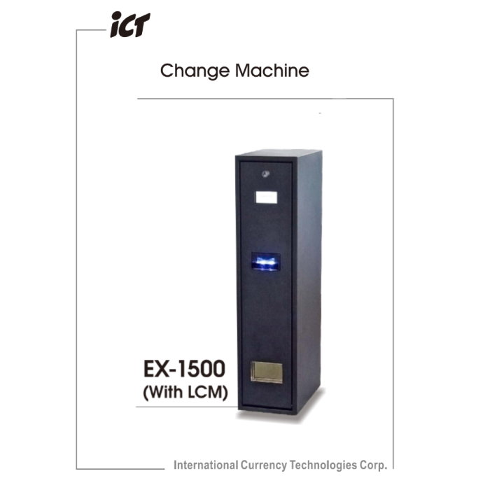 ICT EX-1500 Change Machine0 ICT EX-1500 Change Machine0