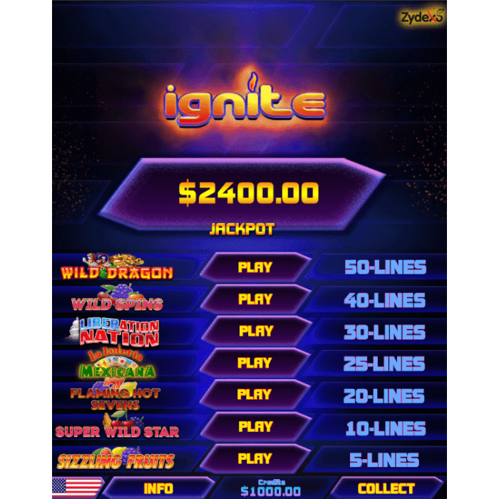 Ignite Blue by Zydexo Multi Game-1 Ignite Blue by Zydexo Multi Game-1