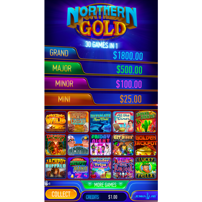 Northern Gold – 30-in-1 Vertical Preview Game Board by Jenka Lab-1 Northern Gold – 30-in-1 Vertical Preview Game Board by Jenka Lab-1
