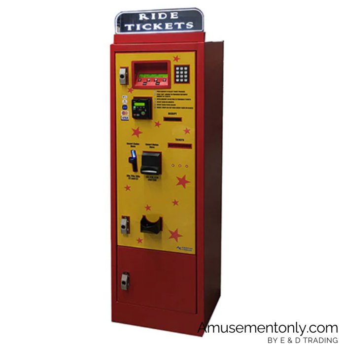 American Changer AC110 Floor Model Ticket Dispenser-1 American Changer AC110 Floor Model Ticket Dispenser-1