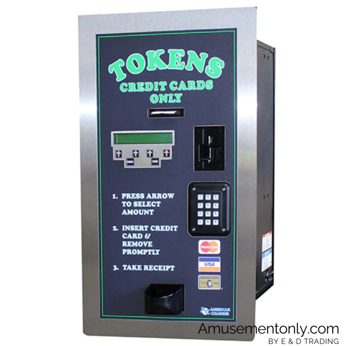 American Changer AC2007 Rear Load Token Dispenser-1 American Changer AC2007 Rear Load Token Dispenser-1
