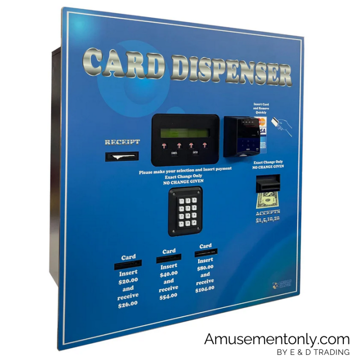 American Changer AC605 Rear Load Pre-Valued Card Dispenser-1 American Changer AC605 Rear Load Pre-Valued Card Dispenser-1