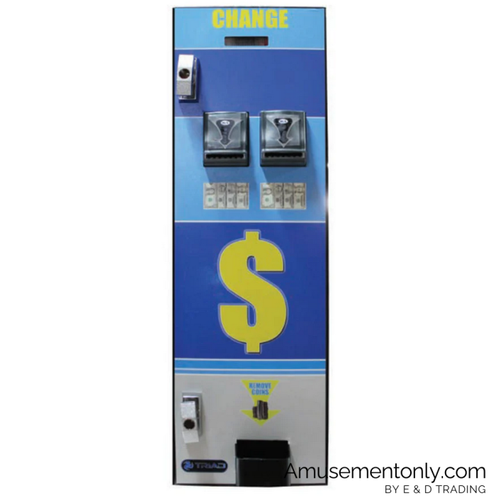 American Changer Triad TC400A-FL1 Front Load Banknote Changer-1 American Changer Triad TC400A-FL1 Front Load Banknote Changer-1