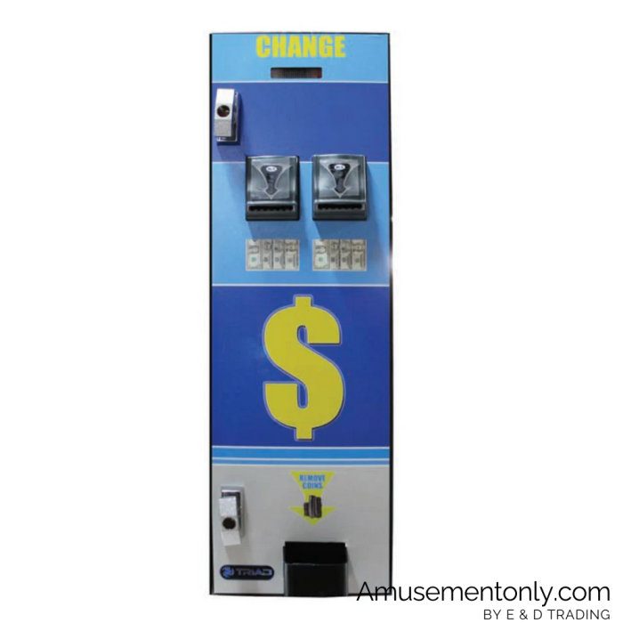 American Changer Triad TC400A-FL2 Front Load Banknote Changer-1 American Changer Triad TC400A-FL2 Front Load Banknote Changer-1