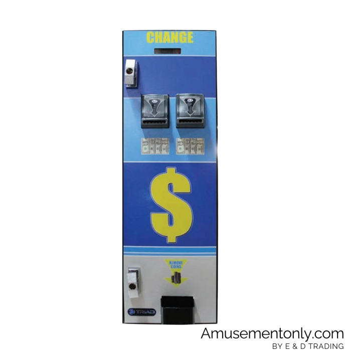 American Changer Triad TC400A-FL3 Front Load Banknote Changer-1 American Changer Triad TC400A-FL3 Front Load Banknote Changer-1