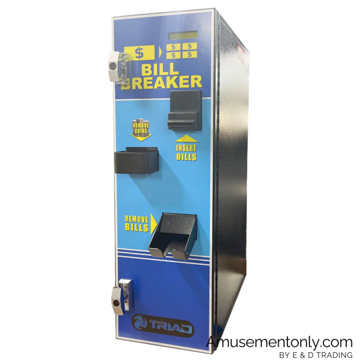 American Changer Triad TC500A-FLC1-2 Front Load Bill Breaker-1 American Changer Triad TC500A-FLC1-2 Front Load Bill Breaker-1