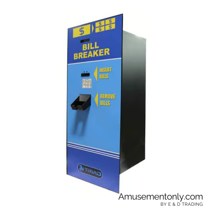 American Changer Triad TC500A-RL2 Rear Load Bill Breaker0 American Changer Triad TC500A-RL2 Rear Load Bill Breaker0