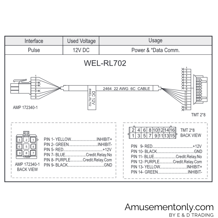 ICT WEL-RL702 Cable-1 ICT WEL-RL702 Cable-1