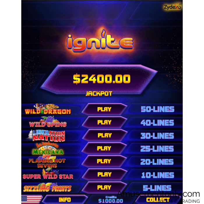 Ignite Blue by Zydexo Multi Game-1 Ignite Blue by Zydexo Multi Game-1