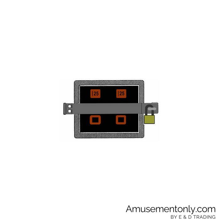 ED-23, ED-23-ED, ED-23-H, ED-33 Pinball Machine Security Bar0 ED-23, ED-23-ED, ED-23-H, ED-33 Pinball Machine Security Bar0